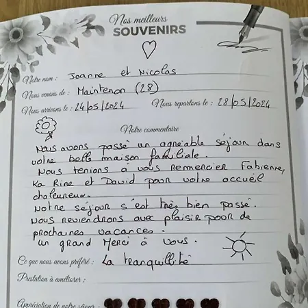 Hébergement de vacances Au Paradis Des Anges Maison De Village Climatise Avec Jardin Briatexte