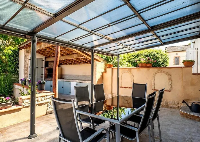 Au Paradis Des Anges Maison De Village Climatise Avec Jardin * Briatexte